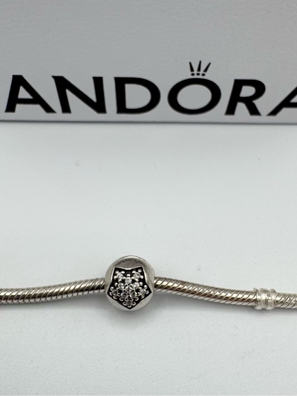 PANDORA You're a Star Clip Silver charm Retired No Box